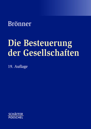 Die Besteuerung der Gesellschaften