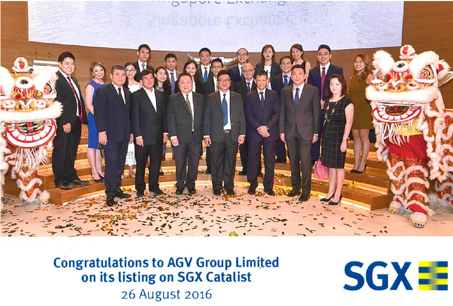 AGV Group Photo - SGX Mazars