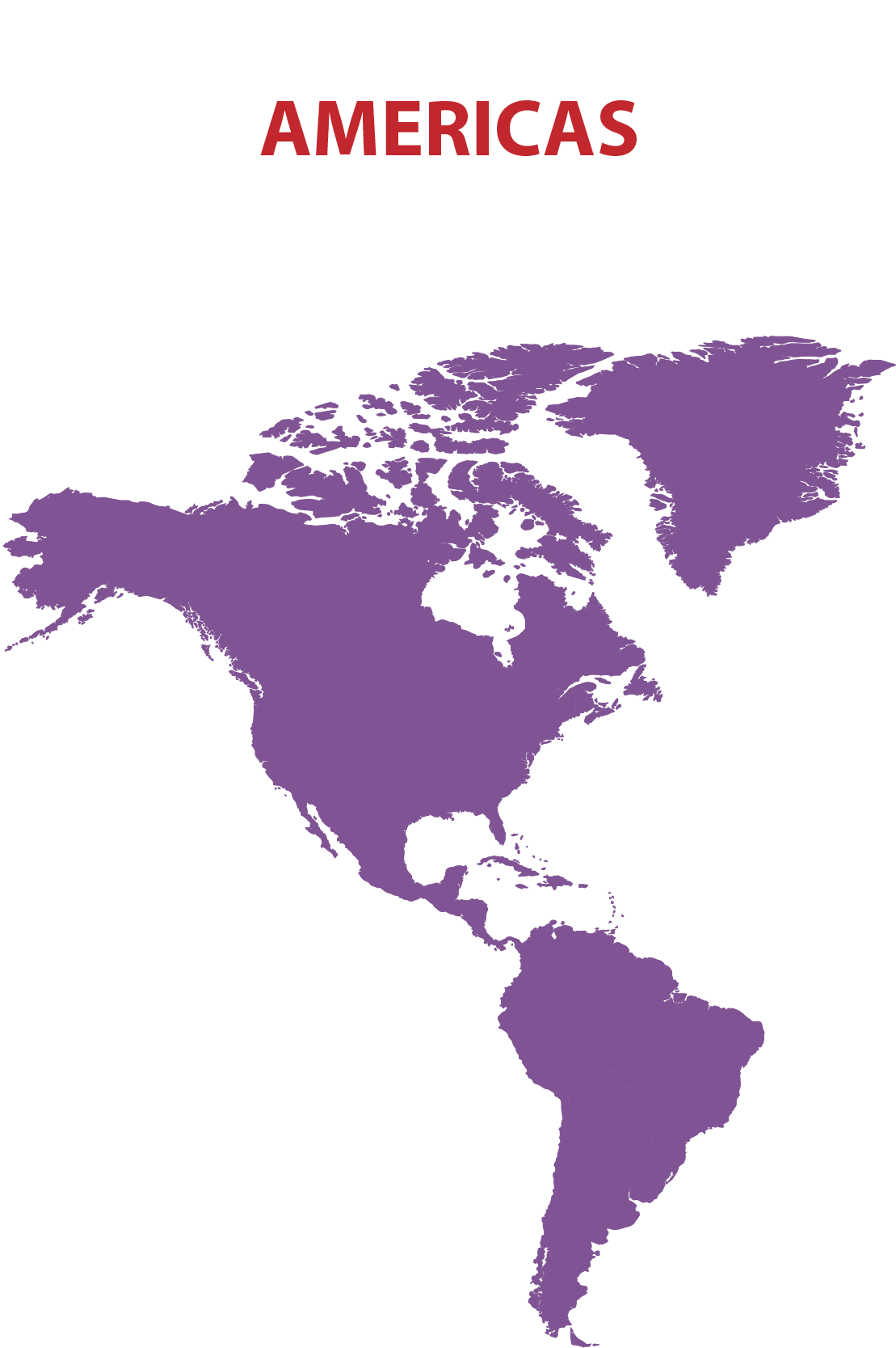 America region map