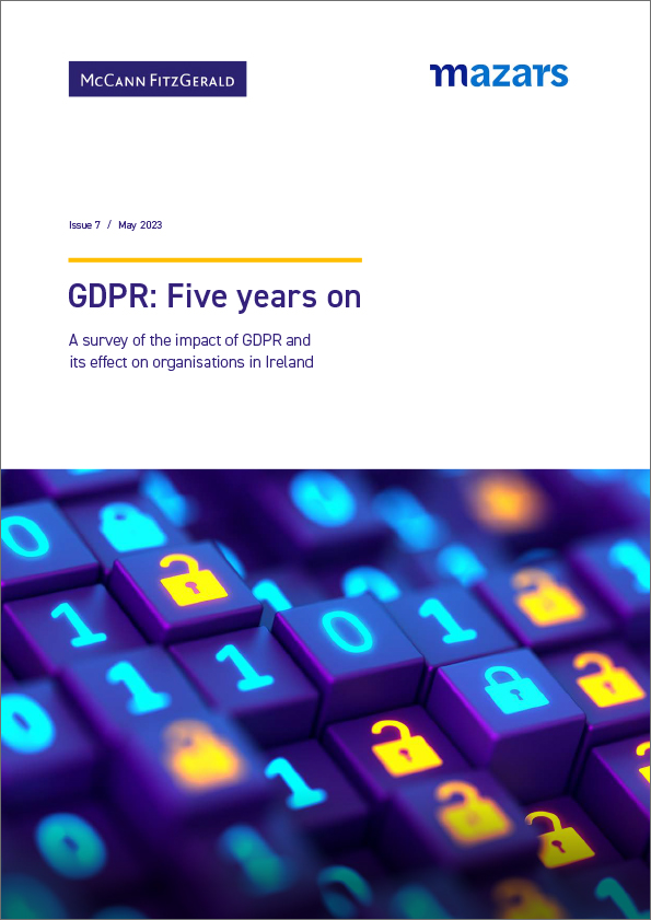 Mazars GDPR survey 2023 survey 